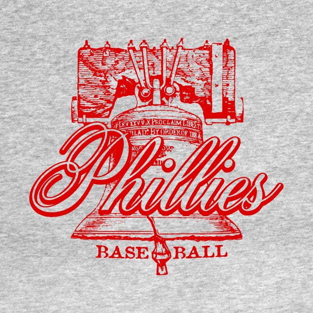 Phillies Baseball Liberty Bell by Throwzack